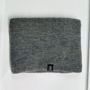 Winter Ribbed Knit Infinity Scarf - One Size Fits Most - Gray - Soft & Warm Mate